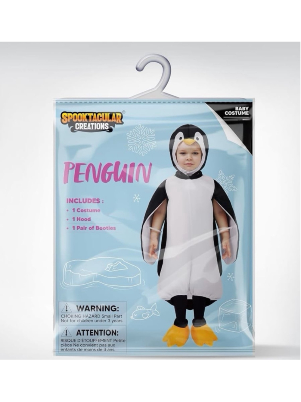 Spooktacular Creations Halloween Penguin Costume Baby 18/24 Months NEW